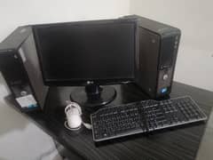 2 cORE 2 Duo Computer with 1 LG LED 19 Inch - Urgent Sale