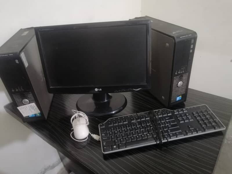 2 cORE 2 Duo Computer with 1 LG LED 19 Inch - Urgent Sale 0