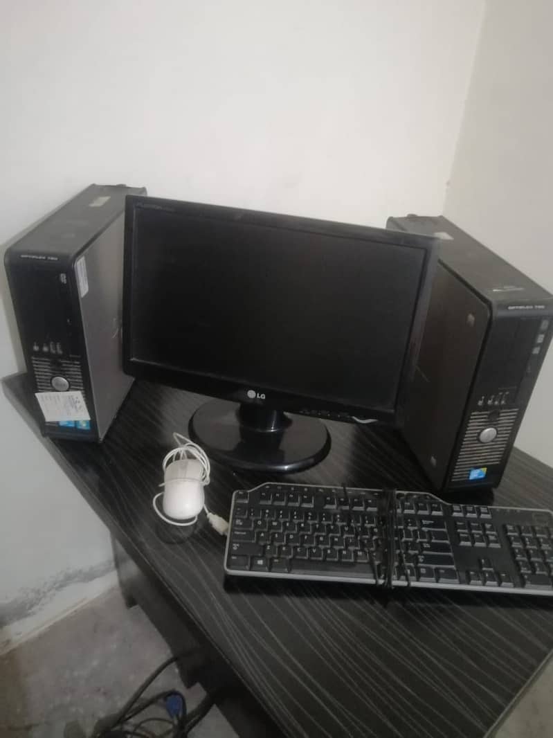 2 cORE 2 Duo Computer with 1 LG LED 19 Inch - Urgent Sale 2