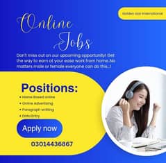 Online Part time/full time/home job/Assignments/Typing/Data entry/Ads 0