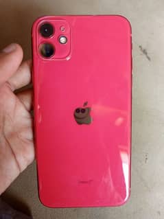 Iphone 11 64 gb 10/10 condition betry helth 85 colour red 0