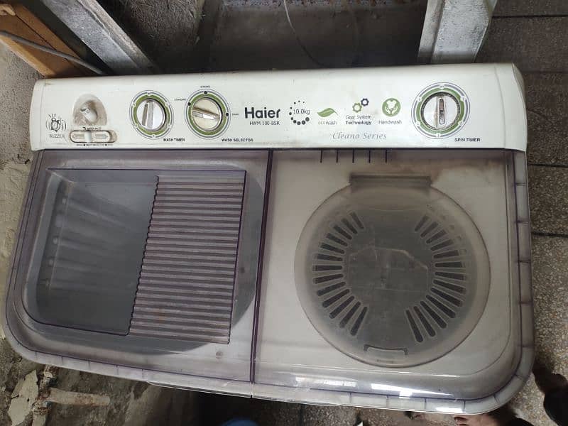 Haire 10 kg washing machine with dryer good condition 0