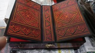 Rehal Box for Quran ! Pure Wooden ! intelligent Design !