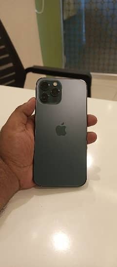 I Phone 12 pro max 128 Gb Blue Colour Battry health 85% condition okay 0