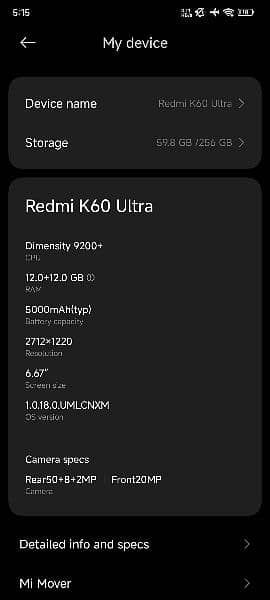 Redmi K60 Ultra | 13T Pro | PTA Approved . 9