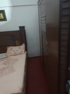 2 Bed And Lounge Space 4th Floor North Nazimabad Blocl G (Boundary Wall Project/Car Parking/ Security Guard Facility/24 Hours Sweet Water/Pray Area. (Muskan Estate & Marketing )