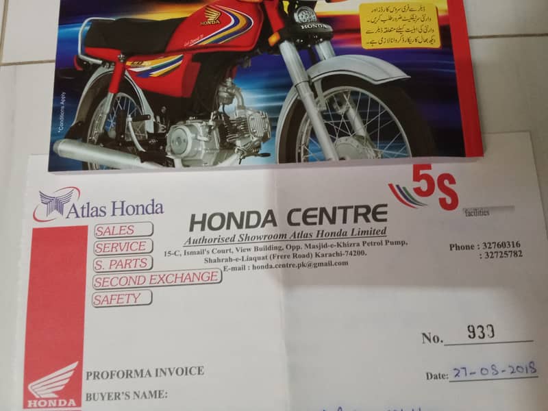 Honda CD 70 full original first owner 6