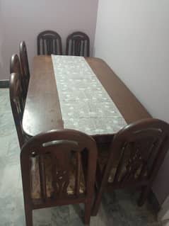 8 Seater Wooden Dinning Table