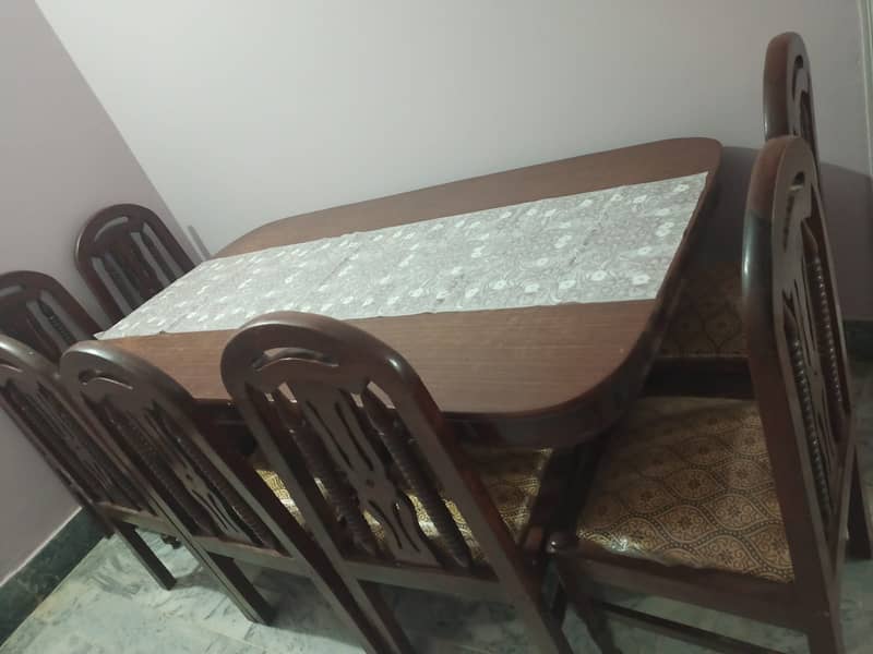 8 Seater Wooden Dinning Table 1