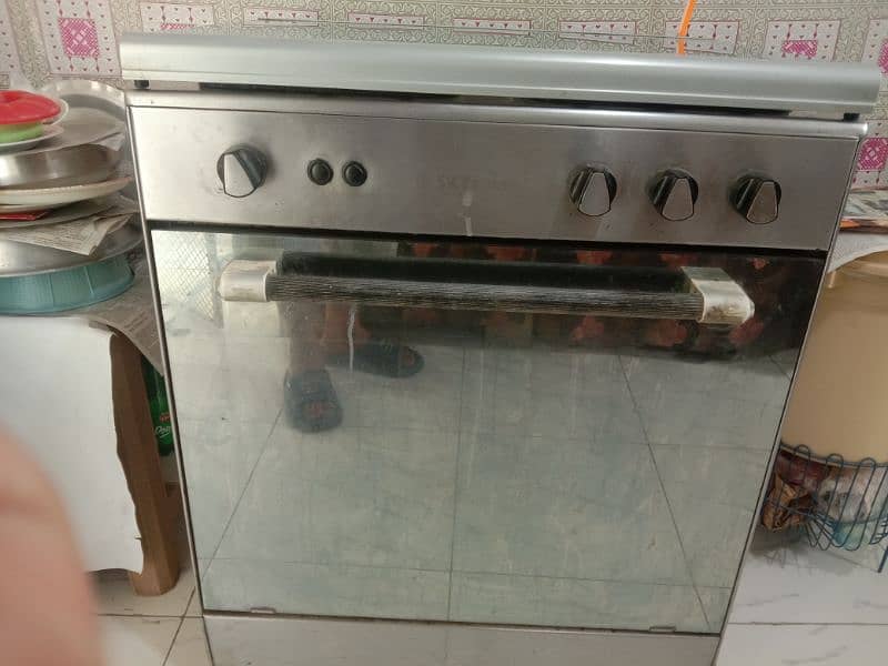 Heir Fridge and Sky Flame Gas Oven Excellent Condition 3