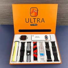 Smart watch ultra with 7 straps