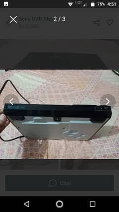 Sony Slim DVD player with 300+ CD & DVD