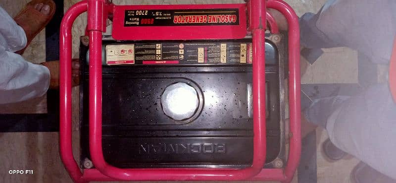 rockman 2.5kv petrol generator home use gud condition total original 4