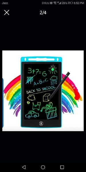 8.5 inch and 12 inch kids writing pads kids tablets kids playing tabs 2