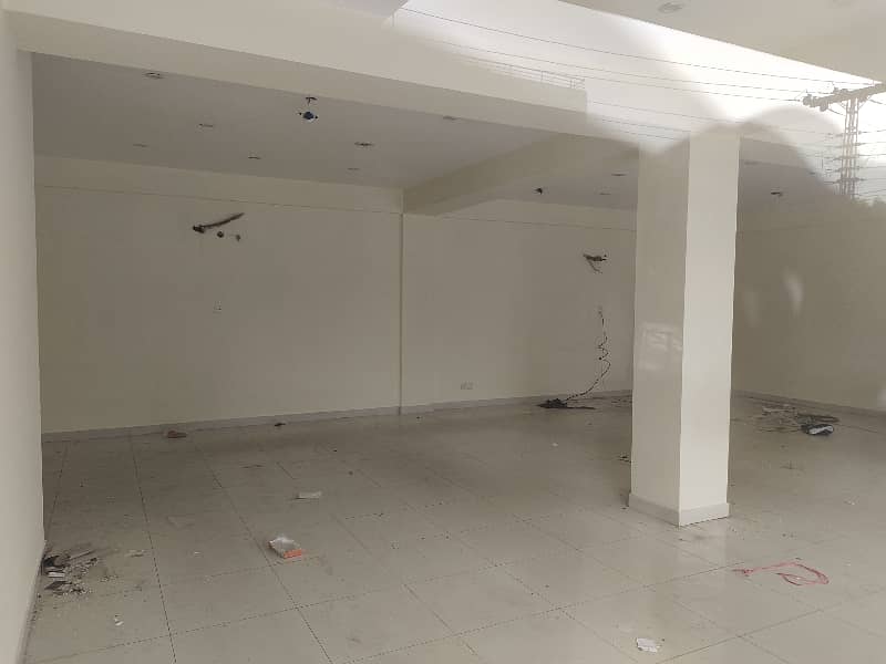 3400sqft Ground Floor Hall For Rent Near Wapda Round About 5