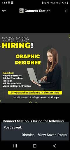 Graphic designer