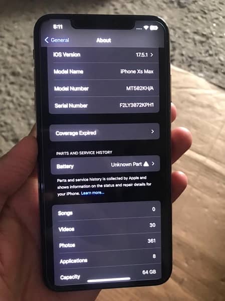 Iphone xs max 64gb non 1