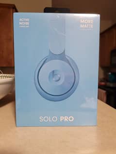 Beats Solo Pro Light blue Headphones IMPORTED