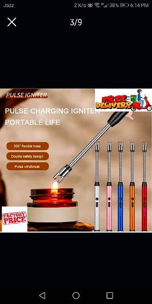 electric rechargeable lighter for kitchen plasma lighter 1