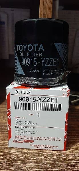 Toyota oil filtr