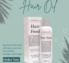 hair food oil made with combination of 7 oils super natural