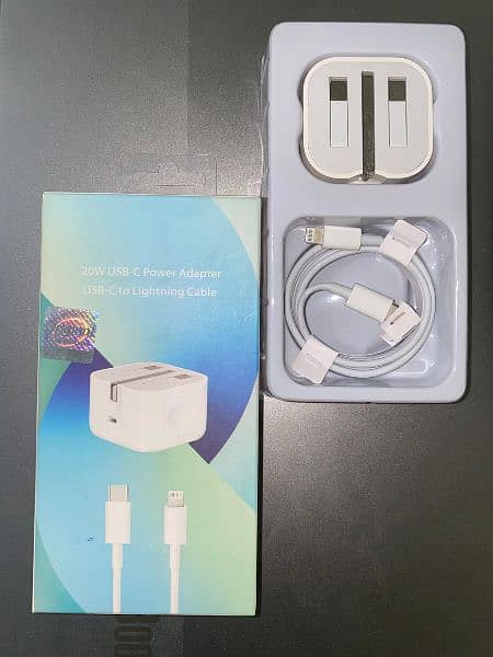 IPhone Premium Quality 20w 3PIN Charger with cable 2