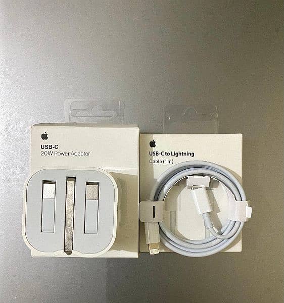 Best quality iPhone charger 20w 3PIN with cable 1