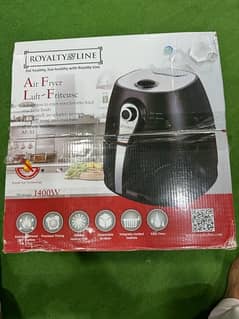 Royalty+line air fryer imported brand new