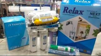 RO Relax water Filter plant set with 1 complete filter set free 0