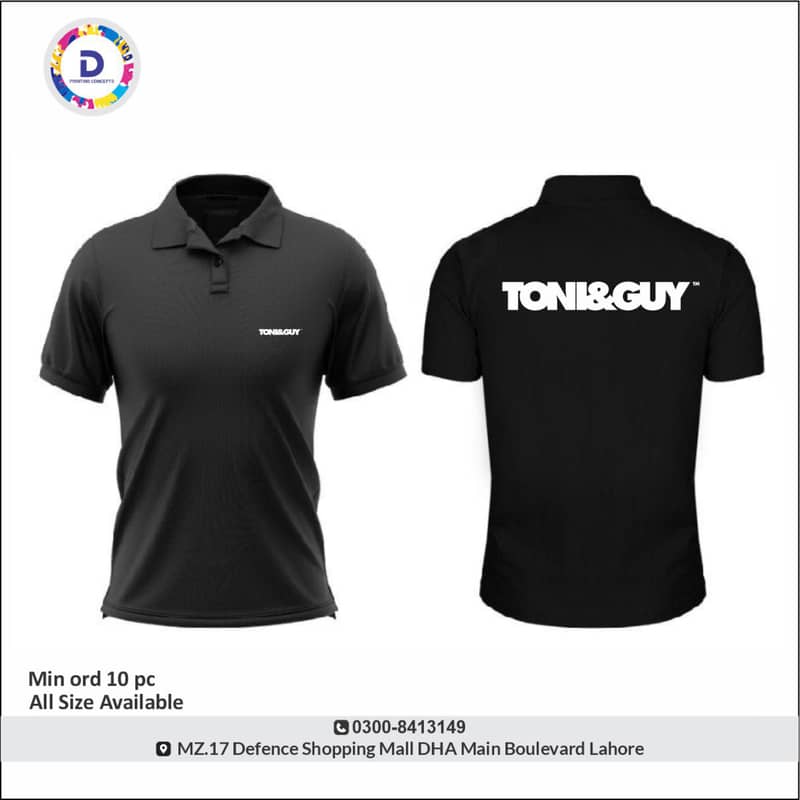 T Shirt Printing | Polo Shirt | Staff Uniform Manufacturer In Lahore 13