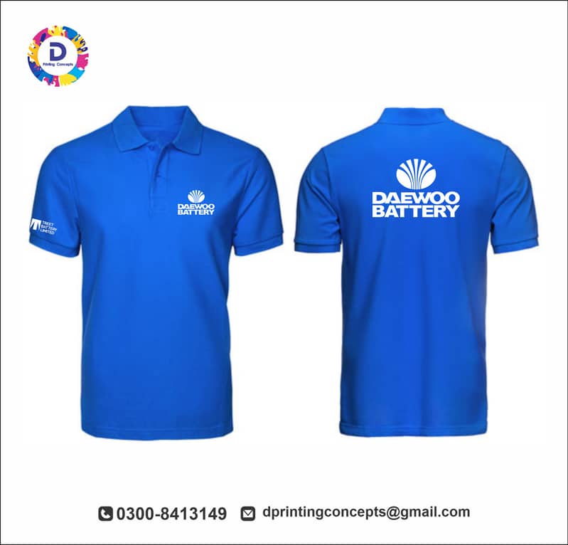 T Shirt Printing | Polo Shirt | Staff Uniform Manufacturer In Lahore 14