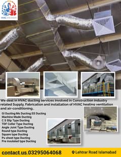 fresh air & Exhaust Air Duct & Kitchen Hood