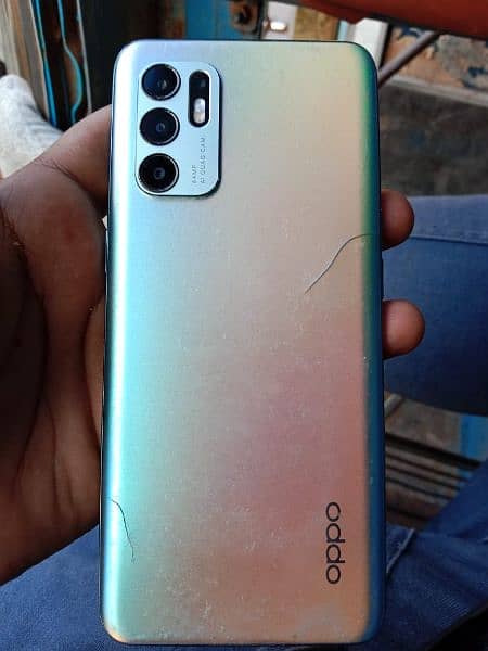 oppo reno 6    8/128 condition 10by8 0