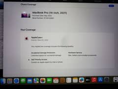 MACBOOK M1 PRO 14" 16GB RAM 512GB SSD 0