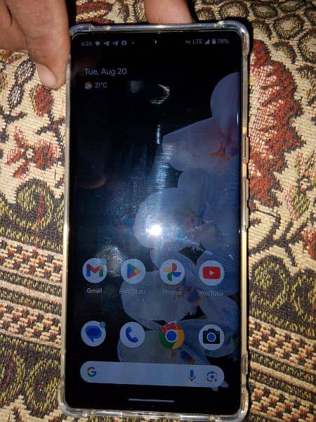 Google pixel 6pro charger  Non PTA Sim working 4month Al ok 10/10 7