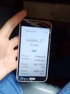 samsang Galaxy j 7 core 3 GB 32 GB LCD change