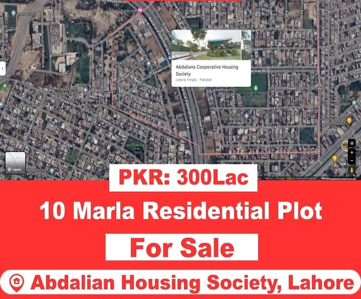 10 marla plot for sale 0