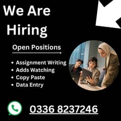 We need Females / Housewife for Online/Offline Typing (MS Word/Excel)