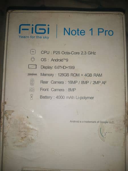 Note 1 pro . . 4/128 for sale 7