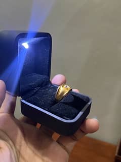 New Gold Ring - Net Weight 3.89 gram - Urgent Sale 0