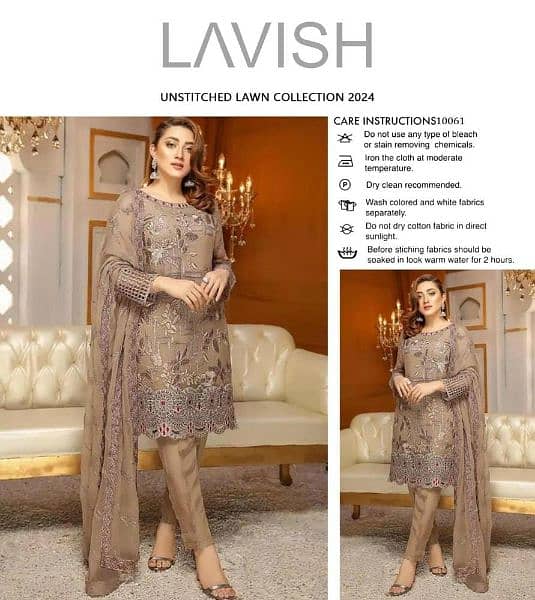 lawn collection 2024 All over Pakistan free delivery ( cod ) 6