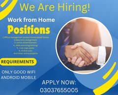 Online Part time/full time/home job/Assignments/Typing/Data entry/Ads