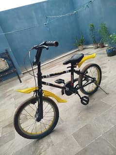 Kids bicycle size 16-20 seat adjustable. Suitable for 6 to 12 years.