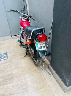 honda CG 125 red 2012 model