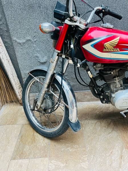 honda CG 125 red 2012 model 5