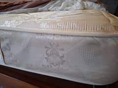 single bed with spring mattress