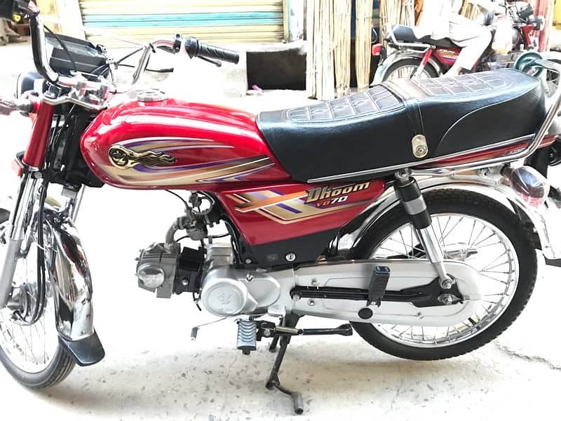 yamaha dhoom 70cc for sale in mint condition 1