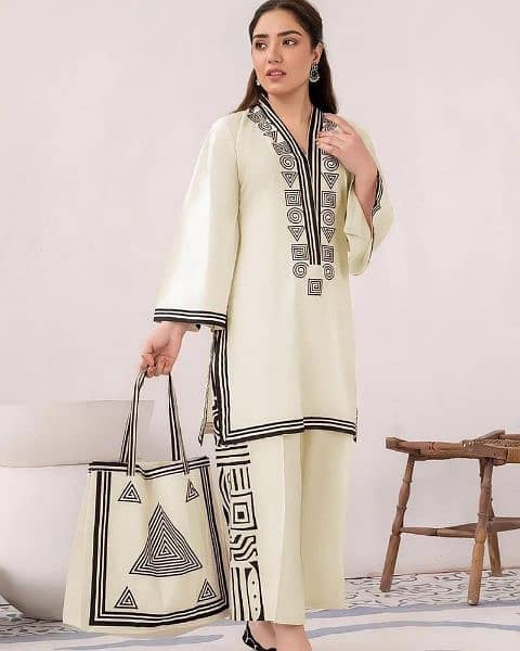 Stitched Lawn women dresses All over Pakistan free delivery ( cod ) 8