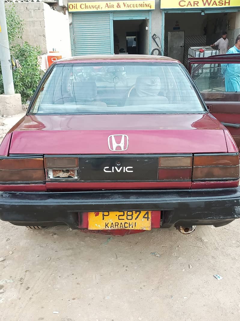 Honda Civic EXi 1985 Karachi 5