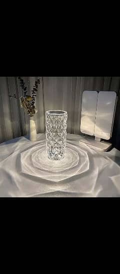 Diamond Crystal Table Lamp